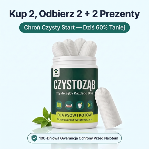 Łapki Czystoząb — zestaw