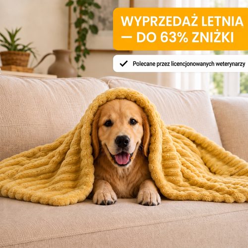 Koc kojący Łapki — wyprzedaż letnia, polecane przez weterynarzy