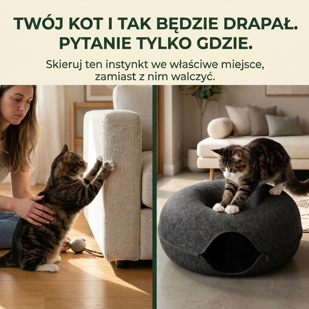 Twój kot i tak będzie drapał