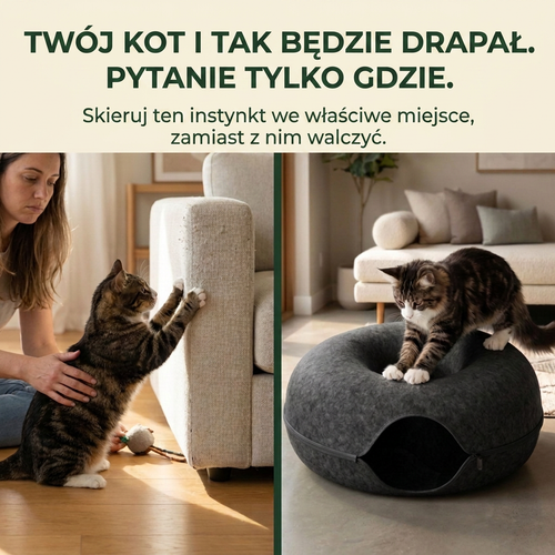 Twój kot i tak będzie drapał